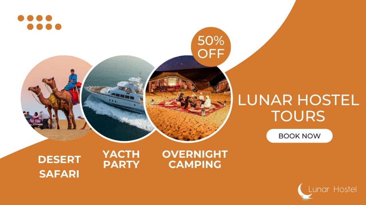 Lunar Hostel - Jbr Dubai Eksteriør bilde